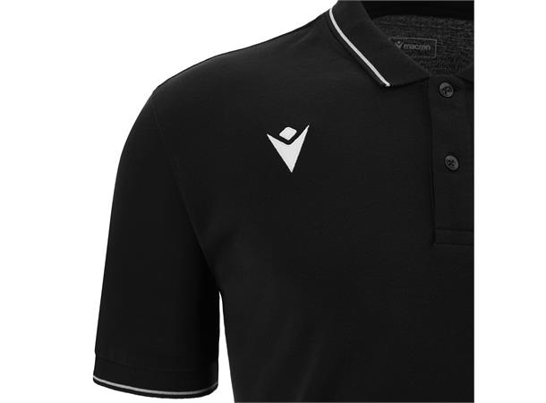 Comedy Eco Polo BLK 3XS Poloskjorte i Ecotekstil- Unisex 