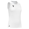 Lily Eco Sleeveless Shirt WHT/SLV 3XS Teknisk kamp og treningsdrakt - Dame
