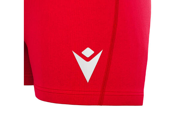 Flower Shorts RED M Løpe Shorts - Dame 