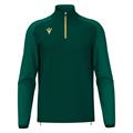 Isen Training 1/4 Zip Top BGRN/GOLD XXL Teknisk treningsgenser - Unisex