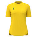Zyra Womans shirt YEL S Teknisk trenings T-skjorte til dame